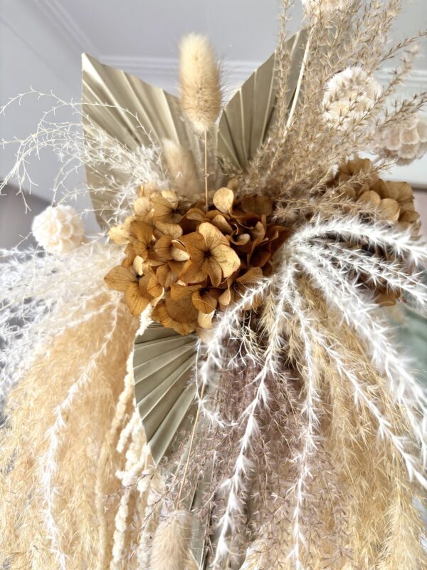 Rustic Floral Hanging Pouff - Image 6