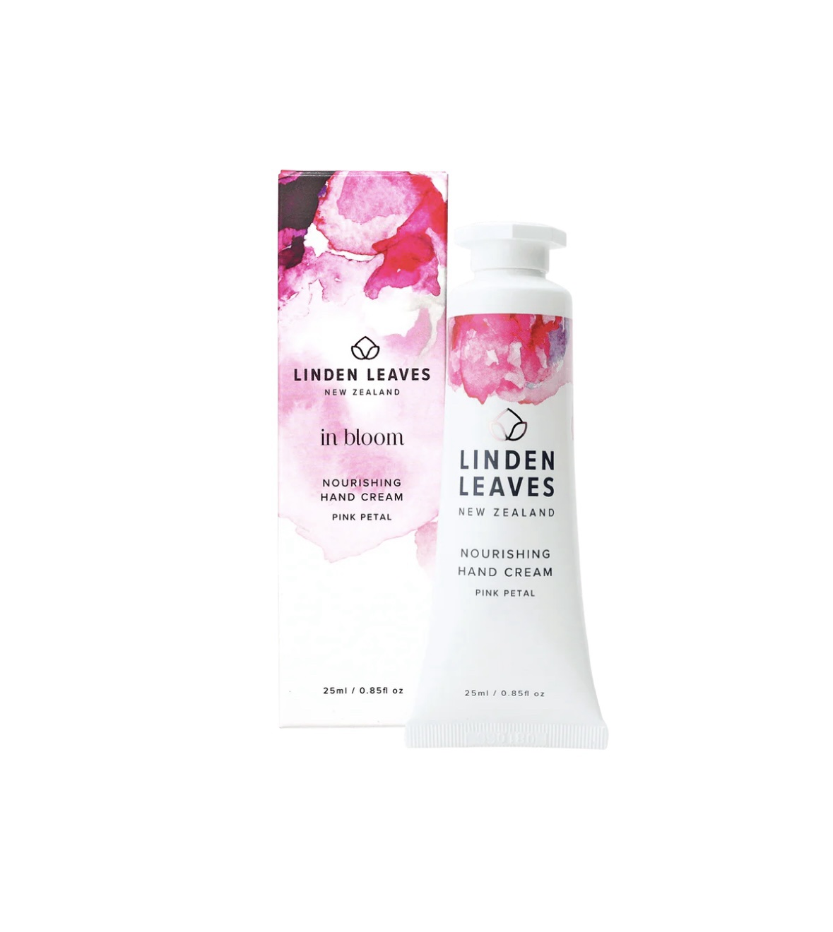 Linden Leaves ‘Pink Petals’ Purse Sized Hand Cream 25ml